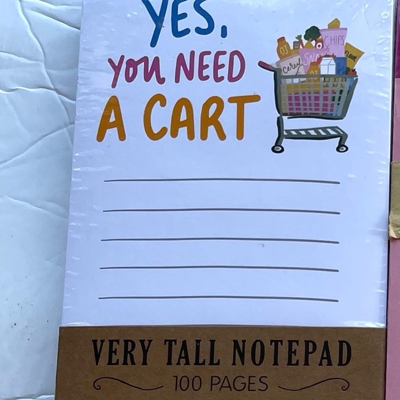 4" x 10" Magnetic Back Note Pads Set of 3 - Picture 3 of 5